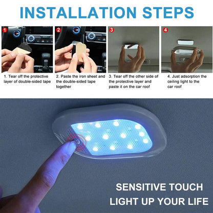 Colorful Car Interior RGB Roof Lamp Kit