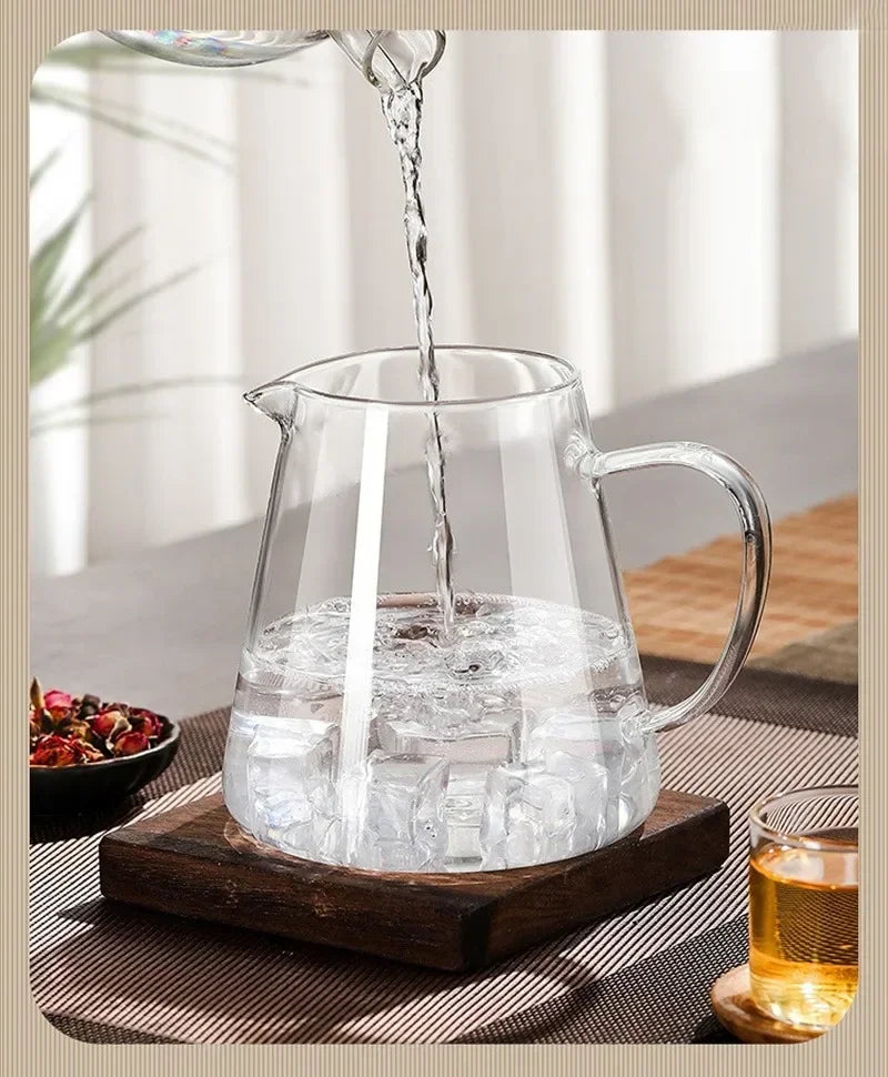 Large Heatproof Glass Teapot with Stainless Steel Infuser