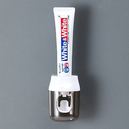 Bathroom Wall Mount Toothbrush Mouthwash Holder - Fesara