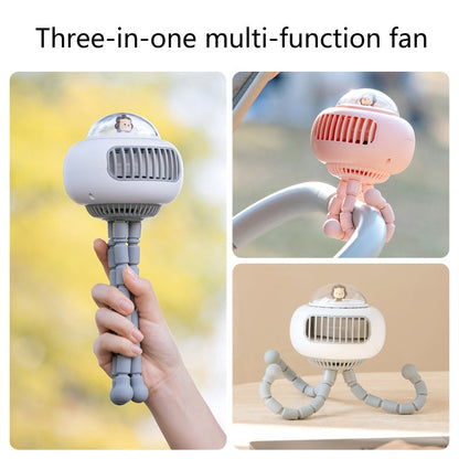 Compact Rechargeable Baby Stroller Fan