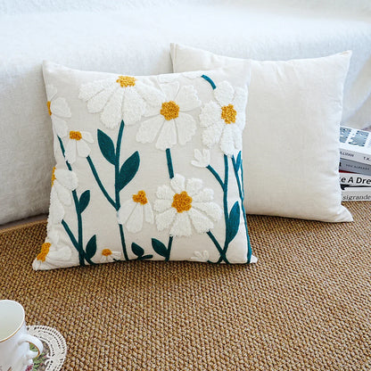 Decorative Floral Cushion Cover for Home Sofa - Fesara