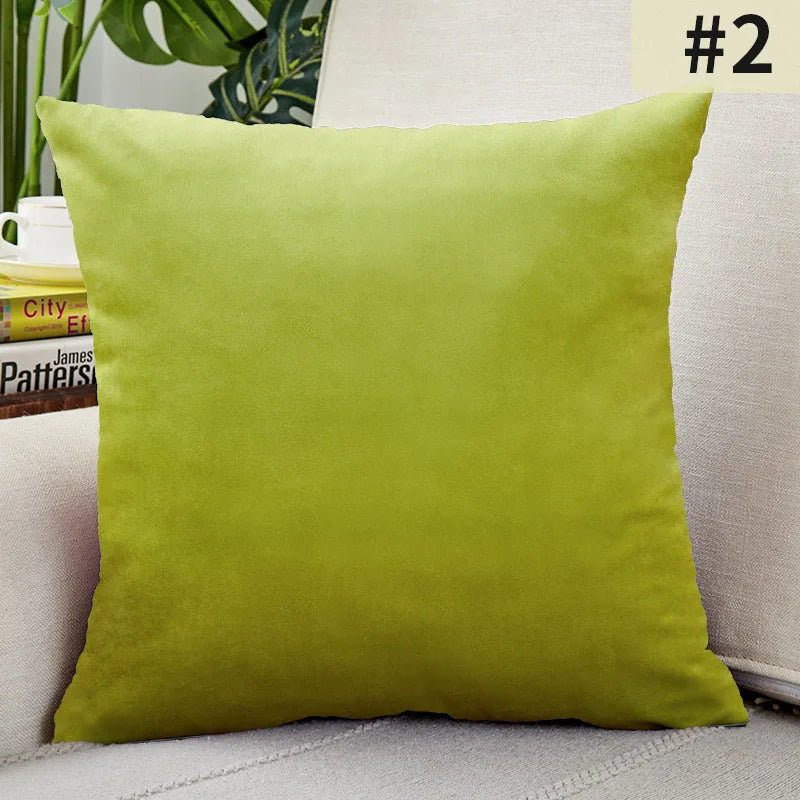 Plush Velvet Pillow Cover for Sophisticated Home Decor