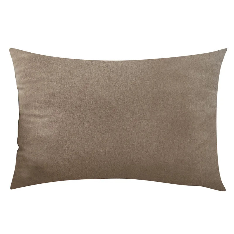 Soft Velvet Pillow in Bright Pastel Shades