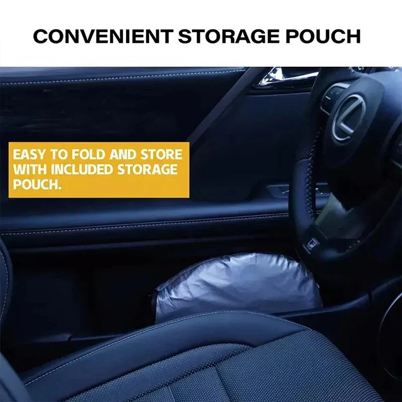 Premium Car Window Shade | Foldable & UV Protection