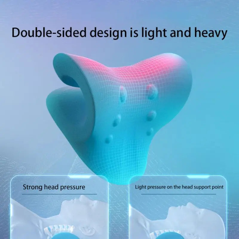 Contour Neck Support Pillow for Back Pain Relief