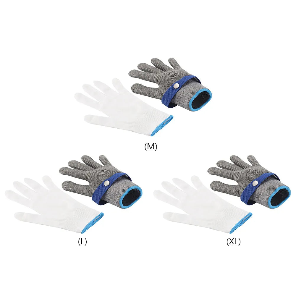 Heavy Duty Metal Mesh Safety Work Gloves