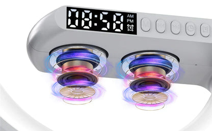 Smart Alarm Clock Radio with USB Charger