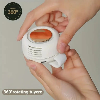 Compact Portable Clip Fan with 360 Rotation