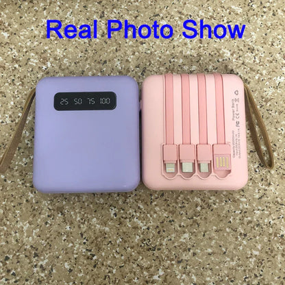 Compact Portable Charger 20000mAh Fast Charging Power Bank