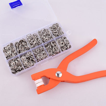 Easy Snap Fastener Installation Kit Tool Set