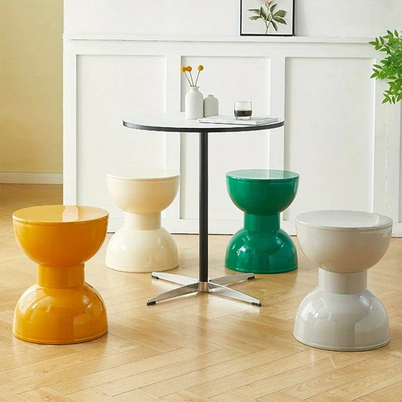 Fesara | Compact Curved End Table for Home Decor