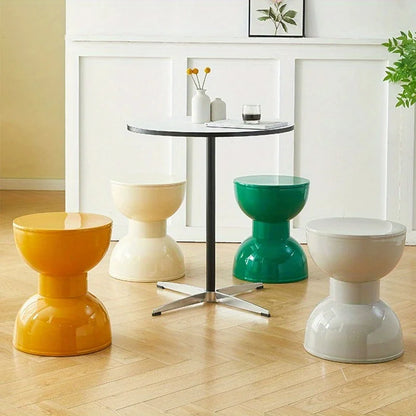 Fesara | Compact Curved End Table for Home Decor