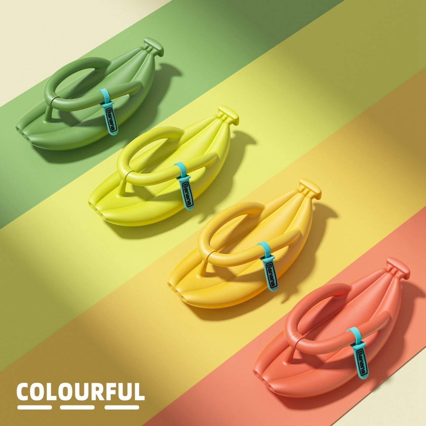 Soft Banana Foam Flip Flop Sandals
