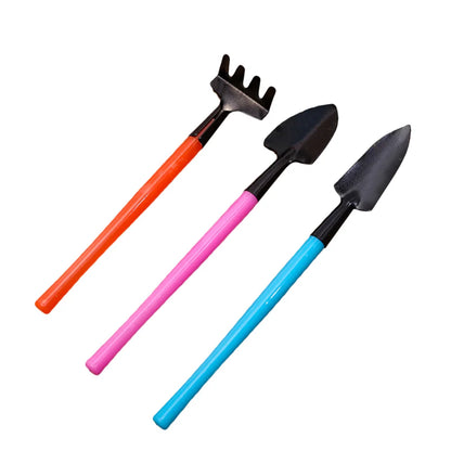 Compact 3-Piece Garden Tool Kit for Indoor Plants