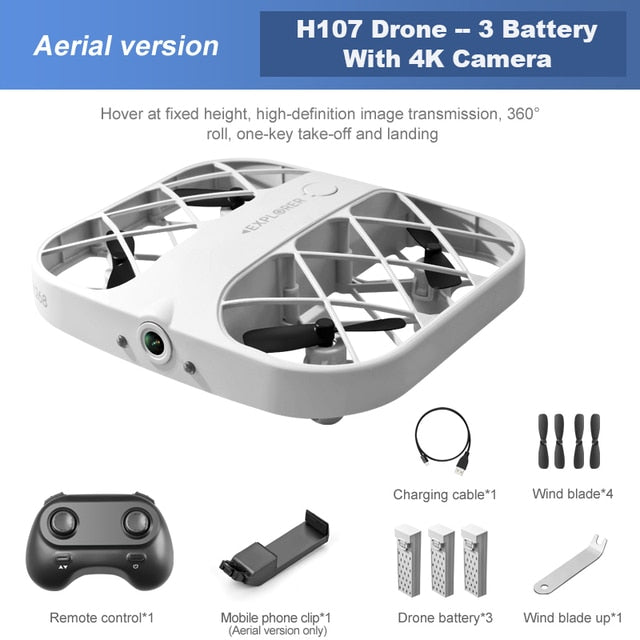 Wi-Fi 360 Degree Rotating Mini Drone Camera Toy