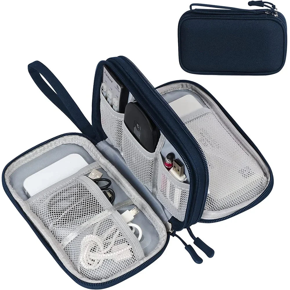 Waterproof Travel Cable Organizer Storage Bag - Fesara
