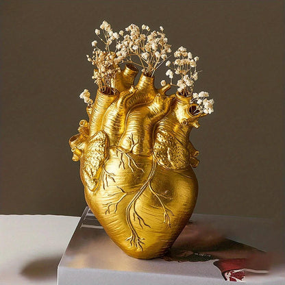 Romantic Heart Shaped Ceramic Vase