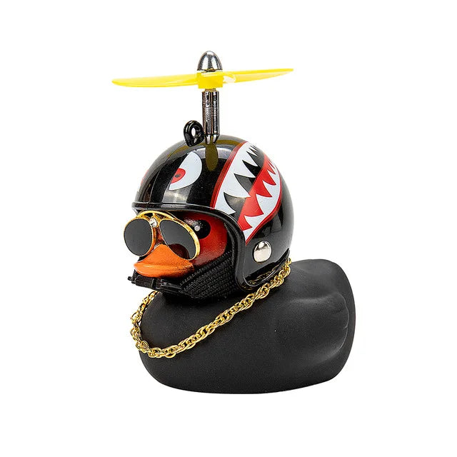 Duck Bike Bell with Safety Helmet