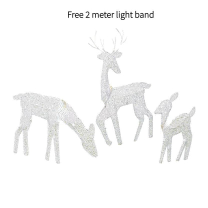Bright LED Reindeer Yard Decoration