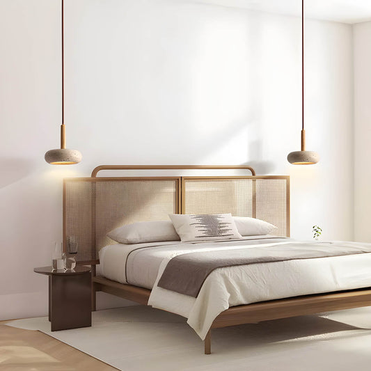 Fesara | Elegant Stone LED Pendant Light - Fesara