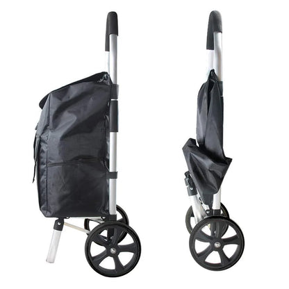 Collapsible Lightweight Aluminum Grocery Cart