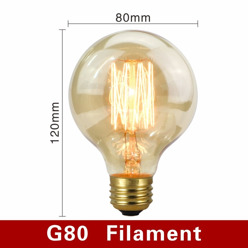 Retro Style Edison Bulbs