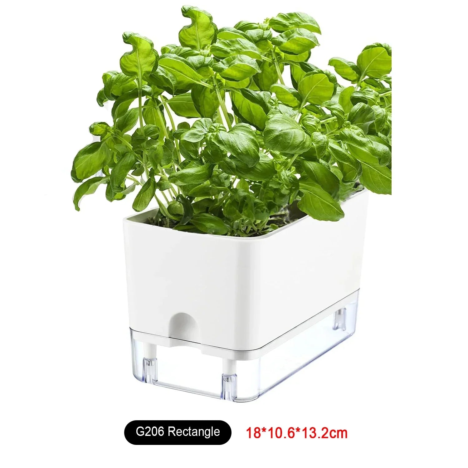 Smart Indoor Planter with Water Indicator & Self Watering - Fesara