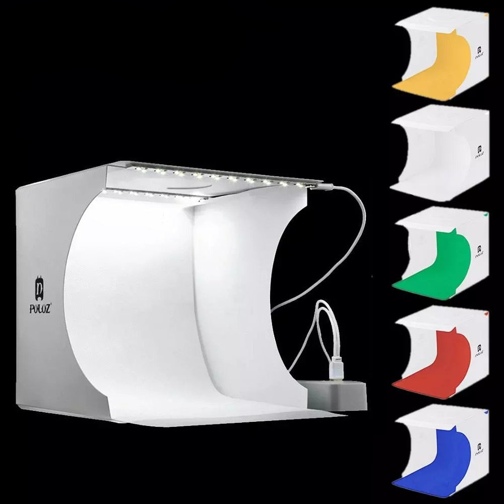 Portable Compact LED Photo Studio Kit Box