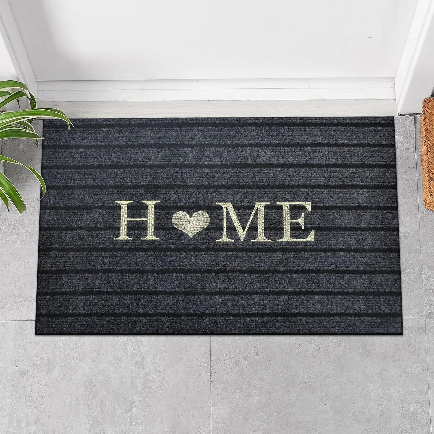 Simple Personalized Anti-Slip Door Mat