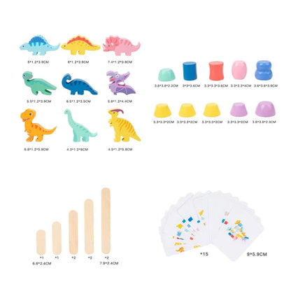 Educational Kids Dino Stacking Toy