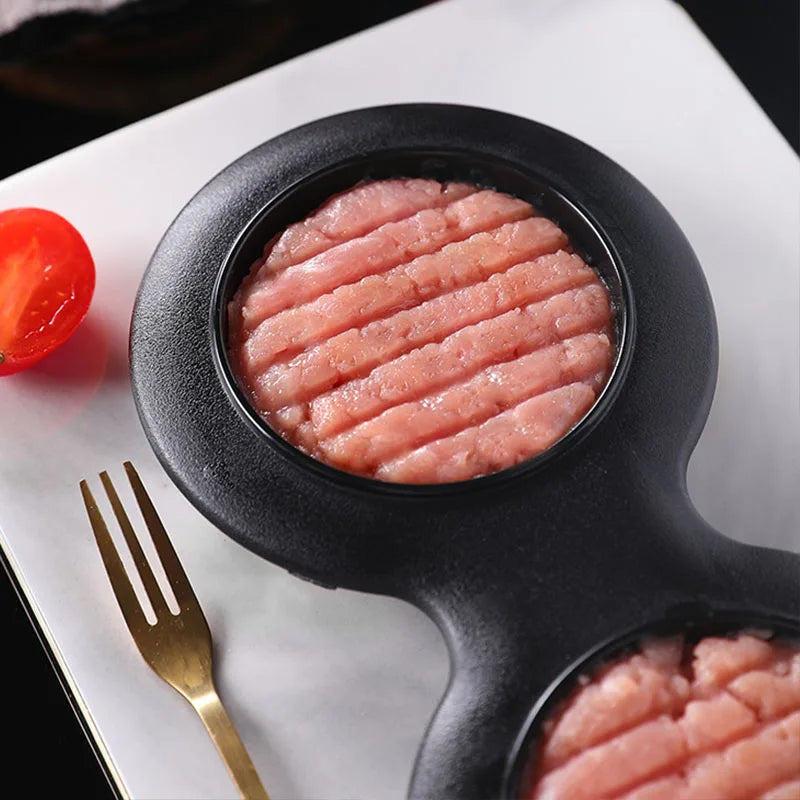 Easy Burger Patty Maker with Double Grid