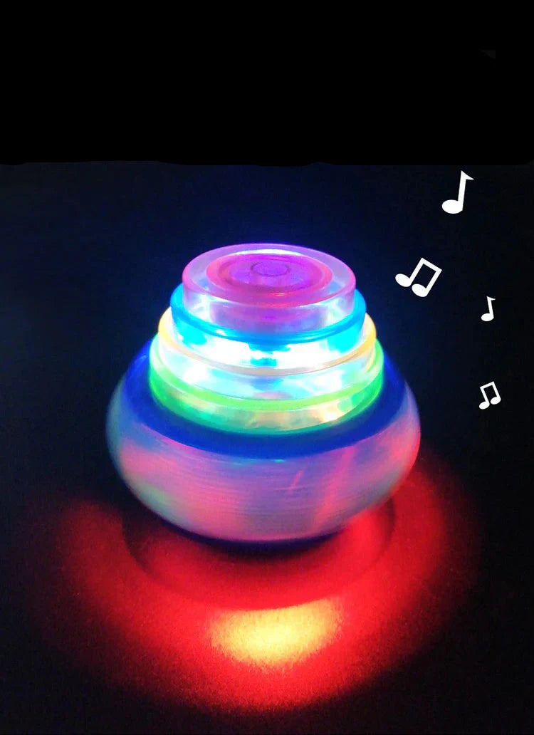 Colorful LED Spinning Top