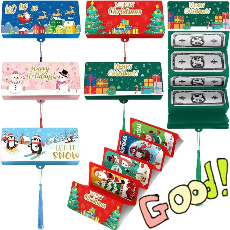 Holiday Cash Gift Card Holder Envelope