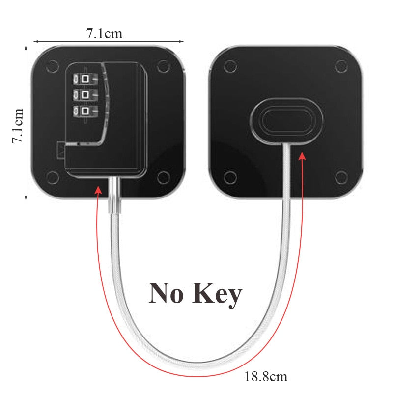 Child Proof Easy Install Door Lock