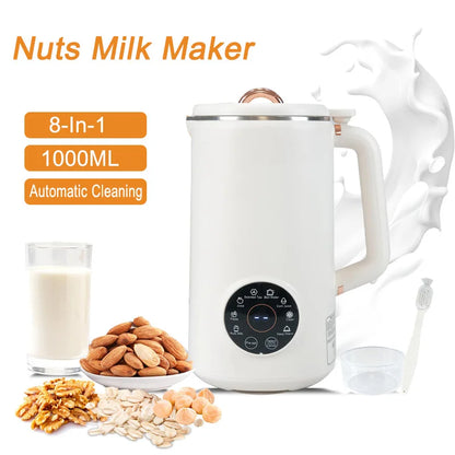 Easy Plant Milk Maker Machine for Nuts, Oats, and Soy