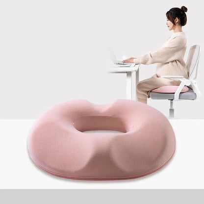 Gel Memory Foam Seat Cushion for Back Pain Relief