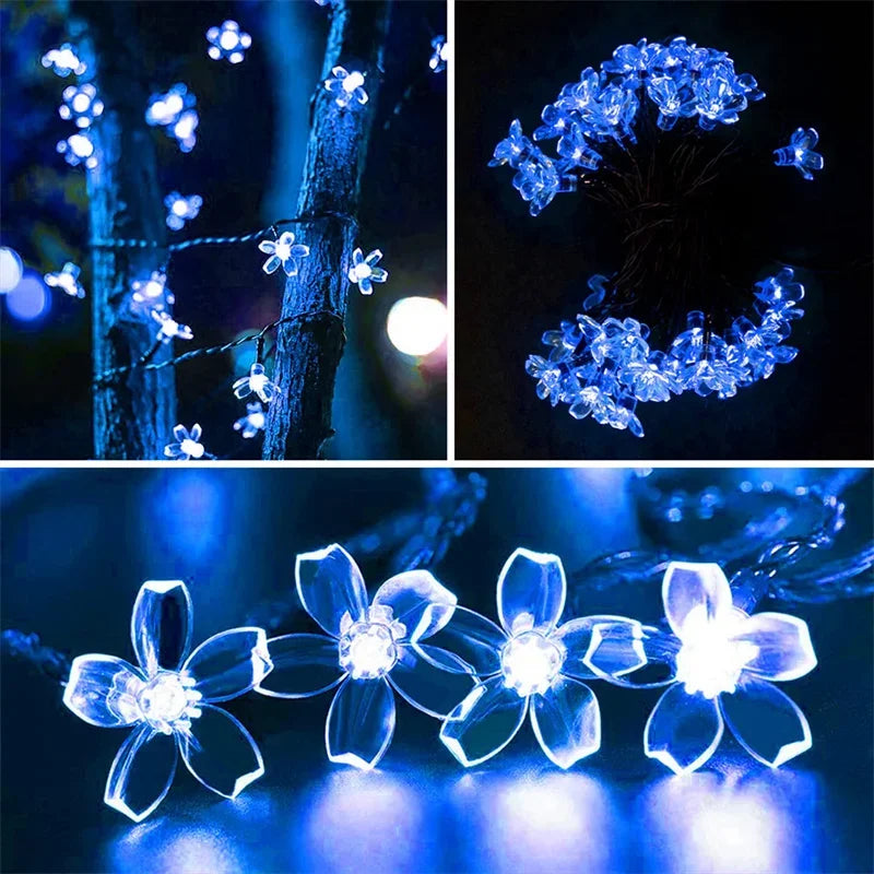 Outdoor Solar Fairy String Lights Warm White 20-100 LEDs