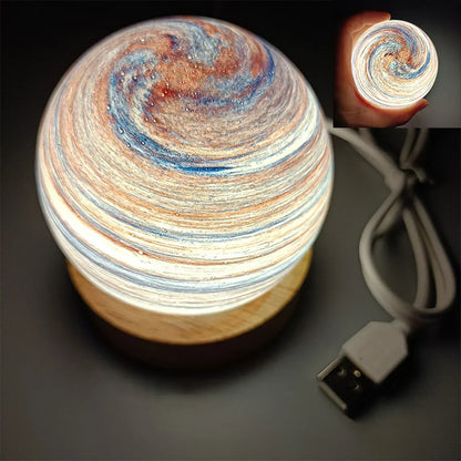 Colorful Solar LED Mini Night Lights Galaxy Decor