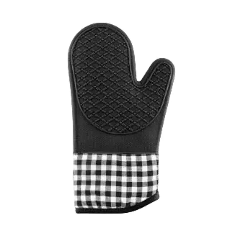 Heat Resistant Silicone Oven Gloves for Grill & Cooking