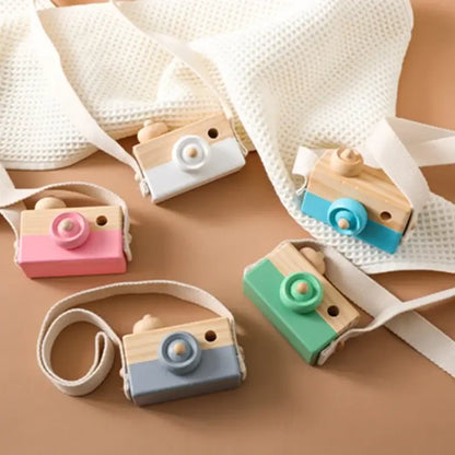 Fun Wooden Kids Camera Toy