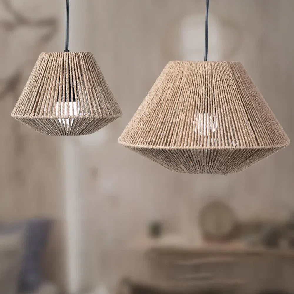 Strong Rustic Wood Ceiling Light