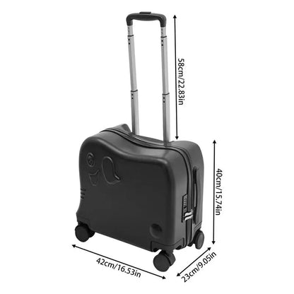 Fun Kids Luggage Cartoon Elephant Case