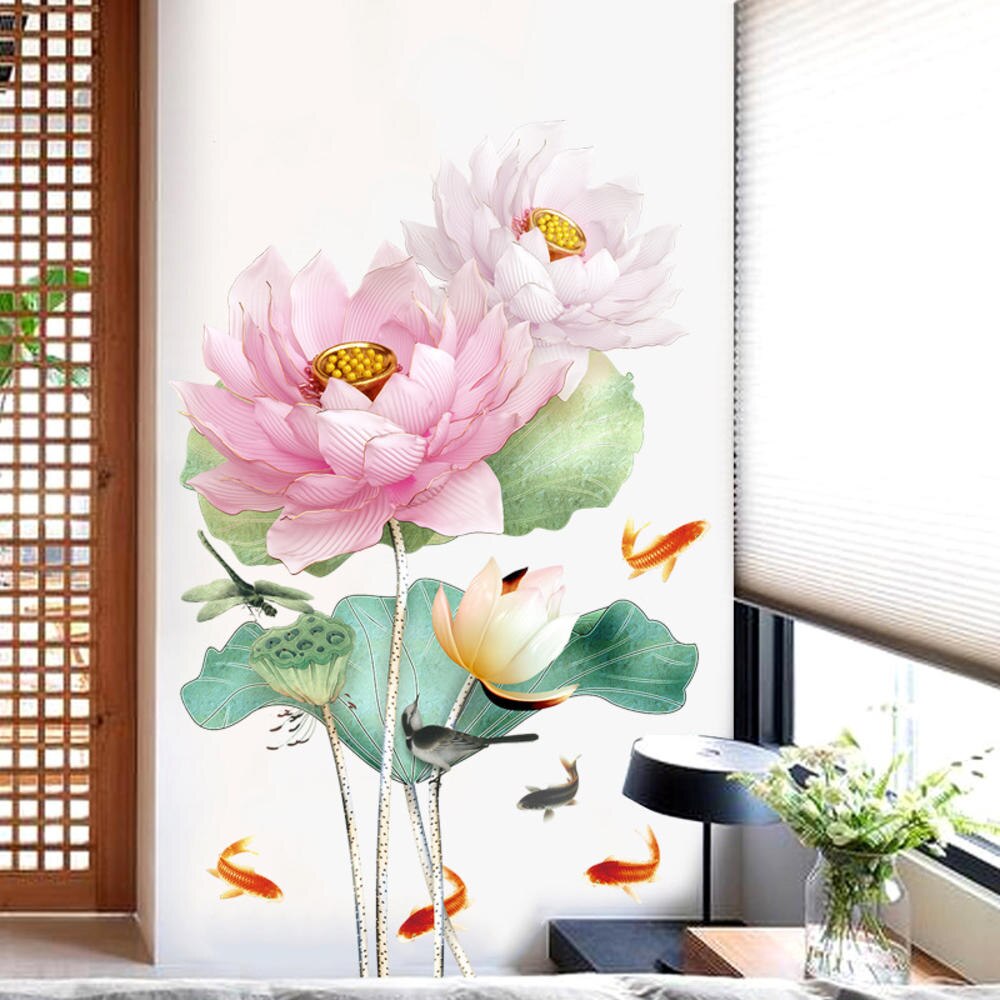 Beautiful Floral Removable Wall Decal
