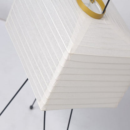 Unique Asian Style Paper Tripod Lamp