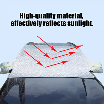 Winter Car Windshield Snow Cover with Quick Fit Design
