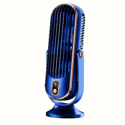 Portable Mini Desk Fan - Rechargeable USB Cooling