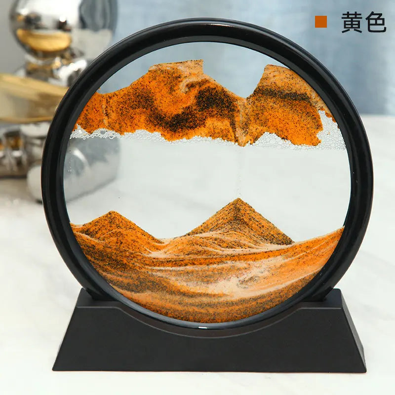 Serenity Glass Sand Art Orb