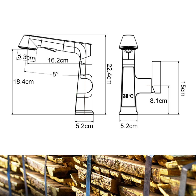 Modern Digital Temperature Smart Faucet