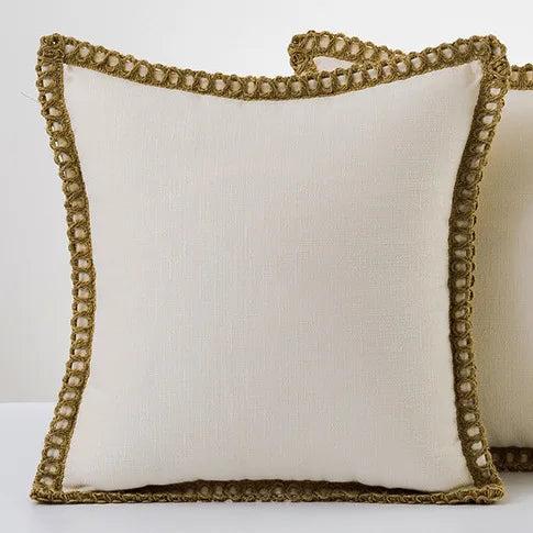 Vibrant Patterned Pillow in Classic Design
