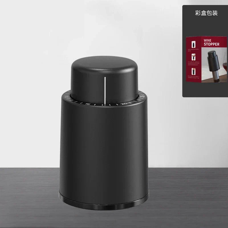 FreshSeal Wine Saver | Vacuum Stopper with Date Indicator